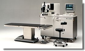 laser eye surgery table